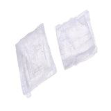 Maxbell 2pcs Natural Transparent White Crystal Mineral Stone Specimen Home Ornaments - Aladdin Shoppers