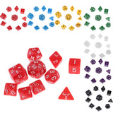 Maxbell Multi-sided Dice D&D Dice Game Polyhedral Dice D4-D30 for Table Game blue