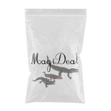 Maxbell 3pcs Realistic Crocodile Ornament Animal Figurine Sculpture for Garden - Aladdin Shoppers