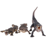 Maxbell 3pcs Realistic Crocodile Ornament Animal Figurine Sculpture for Garden - Aladdin Shoppers