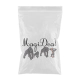 Maxbell Maxbell 4pcs Lifelike Gorilla Family Model, Wild Animal Figurines, Kids Toy Desktop Ornaments