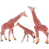 Maxbell Model Simulation Giraffe Figure Toy Playset Include Giraffe Mother,Giraffe Dad and Giraffe Baby - Aladdin Shoppers