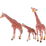 Maxbell Model Simulation Giraffe Figure Toy Playset Include Giraffe Mother,Giraffe Dad and Giraffe Baby - Aladdin Shoppers