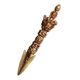 Handcraft Brass Buddhist Dorje Vajra Ming Wang Pestle Indoor Home Decoration - Aladdin Shoppers