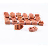 Maxbell 4x20 Pcs Mini Boat Resin Microlandschaft Resin Decoration Doll House Crafts S