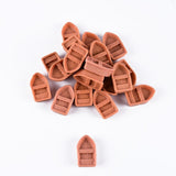 Maxbell 3x20 Pcs Mini Boat Resin Microlandschaft Resin Decoration Doll House Crafts S