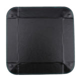 Maxbell 2pcs Leather Quadrangle Board Game Dice Storage Collapsible Desktop Storage