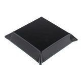 Maxbell 2pcs Leather Quadrangle Board Game Dice Storage Collapsible Desktop Storage