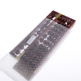 Maxbell Maxbell Mini Vintage Chinese Wooden Abacus Arithmetic 11 Digits Calculating Tool Red