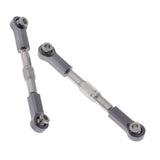 Maxbell RC Car Metal Steering Pull Rod Seat Mount Sets for WPL Pickup Semi-pickup
