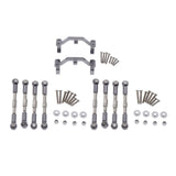 Maxbell RC Car Metal Steering Pull Rod Seat Mount Sets for WPL Pickup Semi-pickup