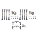 Maxbell RC Car Metal Steering Pull Rod Seat Mount Sets for WPL Pickup Semi-pickup