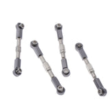Maxbell RC Car Metal Steering Pull Rod Seat Mount Sets for WPL Pickup Semi-pickup