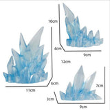 Maxbell 2xAction Figure Effects Ice Display Stand for DIY Dolls Accessories