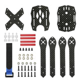 Maxbell 300mm Carbon Fiber FPV Drone Frame FPV Racing Drone Quadcopter Kits Alloy
