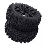 6xRC Car Wheel Rim Tyres 1/8 RC Truggy Truck Accessory Climbing Rock Crawler
