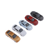 Maxbell 2x30pcs Painted Model Cars Building Train Layout N Scale 1:150
