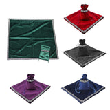 6Pieces Tarot Card Table Cloth Tapestry Board Game Divination Wicca Bag