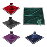 6Pieces Tarot Card Table Cloth Tapestry Board Game Divination Wicca Bag