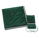 6Pieces Tarot Card Table Cloth Tapestry Board Game Divination Wicca Bag