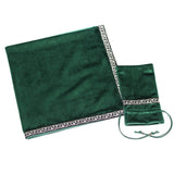 6Pieces Tarot Card Table Cloth Tapestry Board Game Divination Wicca Bag