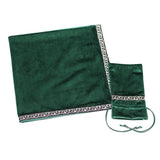 6Pieces Tarot Card Table Cloth Tapestry Board Game Divination Wicca Bag