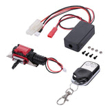 3xRC Winch & Remote Controller Receiver for 1/10 Axial SCX10 TRX4 D90 TF2 CC01