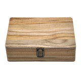 Maxbell Wood Case Cigarette Rolling Tray Paper Storage Tobacco and Herb Organizer