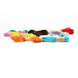 Maxbell 10 Rolls 2mm Jute Twine String Rope Jute Cord for DIY Crafts Gift Wrapping