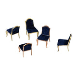 Maxbell 1:25 Doll House Dining Dining Kitchen High Miniatures Furniture Decoration