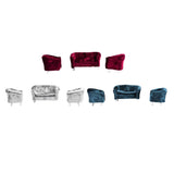 Maxbell Dolls House Miniature Furniture 1/30 Double Sofa Couch for Hot Toys Red