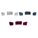 Maxbell Dolls House Miniature Furniture 1/30 Double Sofa Couch for Hot Toys Red