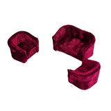 Maxbell Dolls House Miniature Furniture 1/30 Double Sofa Couch for Hot Toys Red