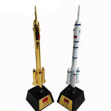Maxbell Diecast 1:220 Scale Rocket Model Chinese Long March 2 CZ-2 Rocket Launch Toy
