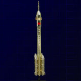 Maxbell Diecast 1:220 Alloy Rocket Model Chinese Long March 2 CZ-2 Rocket Launch Toy