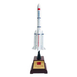 Maxbell Diecast 1:300 Alloy Rocket Model Chinese Long March 5 CZ-5 Rocket Launch Toy