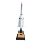 Maxbell Diecast 1:300 Alloy Rocket Model Chinese Long March 5 CZ-5 Rocket Launch Toy
