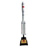 Maxbell Diecast 1:200 Scale Rocket Model Chinese Long March 7 CZ-7 Rocket Launch Toy