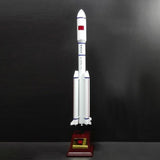 Maxbell Diecast 1:200 Scale Rocket Model Chinese Long March 7 CZ-7 Rocket Launch Toy