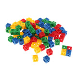 Maxbell 400x Early Education Baby Gifts  Math Link Cubes 4 Colors