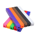 1100pcs  Interlocking Math Link Cubes Snap Blocks 4 Colors