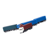 5pcs Painted Model Cars Truck Toys Building Train Layout Scale HO (1 to 100)