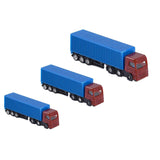 5pcs Painted Model Cars Truck Toys Building Train Layout Scale HO (1 to 100)