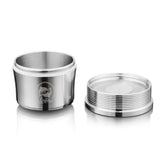 Maxbell Stainless Steel Reusable Coffee Milk Frother Capsule Cup Filter for Illy