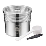 Maxbell Stainless Steel Reusable Coffee Milk Frother Capsule Cup Filter for Illy