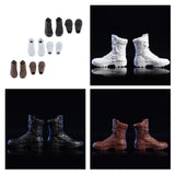 Maxbell 1:6th Scale Climbing Hiking Sports Boots for Hot Toys 12in Male Figure Parts