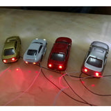 Maxbell 5pcs Painted Model Car Sandtable Accessories Parking Scenery Layout 1:75