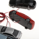 Maxbell 5pcs Painted Model Car Sandtable Accessories Parking Scenery Layout 1:75