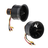 3 PCS 50mm Fan 12 Blade Brushless Motor for RC Model EDF Aircraft Accessory