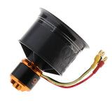 Maxbell 50mm Duct Fan 12 Blade Brushless Motor for RC Model EDF Aircraft Accessories